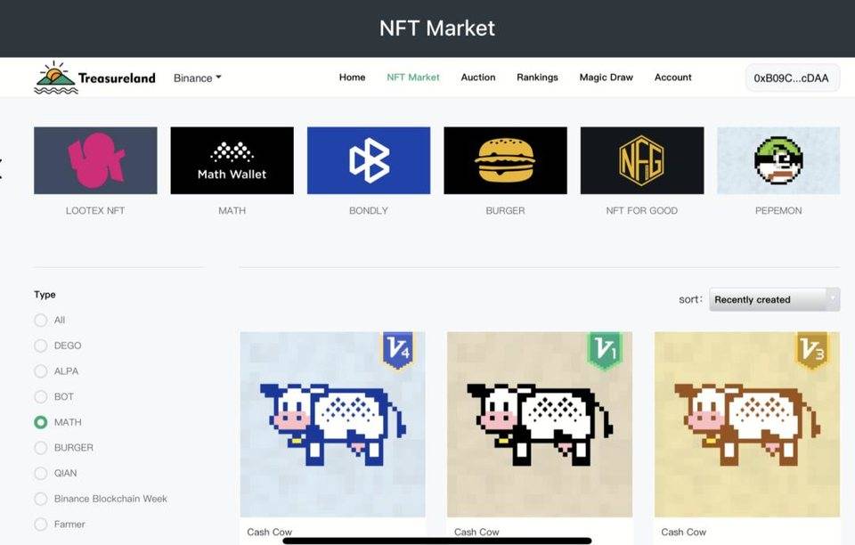 一览币安智能链 NFT 生态：哪些项目值得体验？