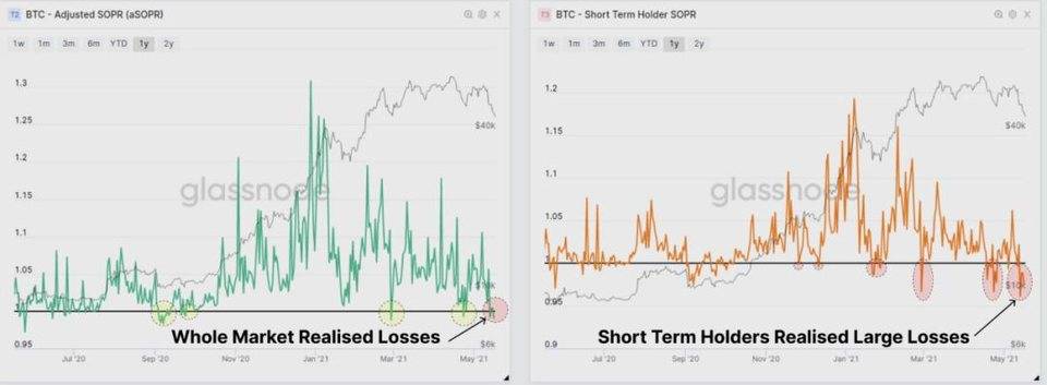 Glassnode 数据洞察丨比特币大幅下挫，长线持有者仍在买入